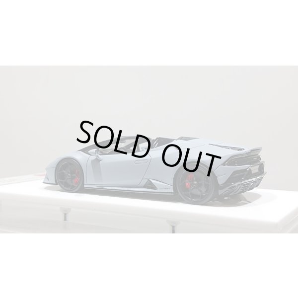 画像3: EIDOLON 1/43 Lamborghini Huracan EVO Spyder 2019 (Loge wheel) Grigio Aqueso (Matte Gray) Limited 30 pcs. (3)