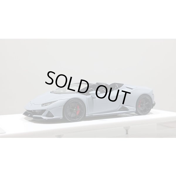 画像1: EIDOLON 1/43 Lamborghini Huracan EVO Spyder 2019 (Loge wheel) Grigio Aqueso (Matte Gray) Limited 30 pcs. (1)