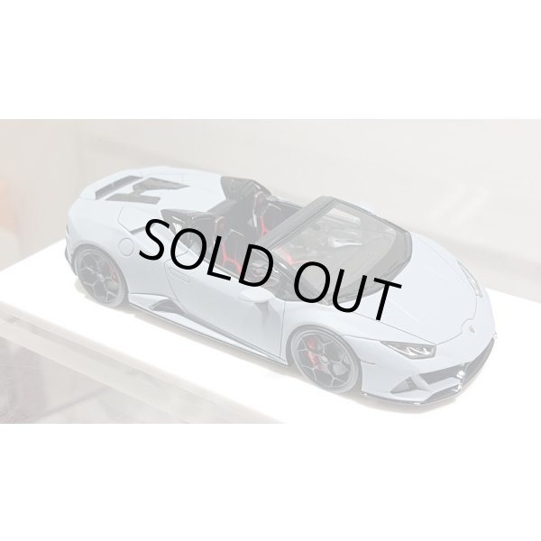 画像11: EIDOLON 1/43 Lamborghini Huracan EVO Spyder 2019 (Loge wheel) Grigio Aqueso (Matte Gray) Limited 30 pcs. (11)