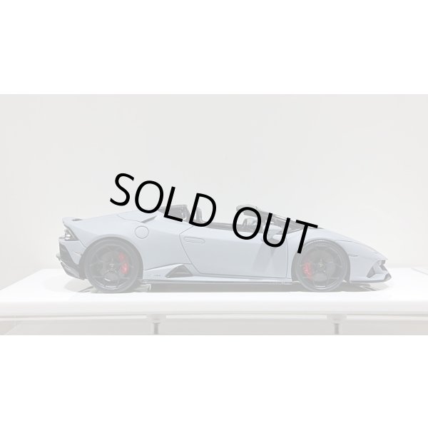 画像6: EIDOLON 1/43 Lamborghini Huracan EVO Spyder 2019 (Loge wheel) Grigio Aqueso (Matte Gray) Limited 30 pcs. (6)