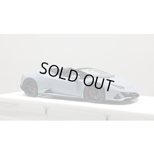 画像5: EIDOLON 1/43 Lamborghini Huracan EVO Spyder 2019 (Loge wheel) Grigio Aqueso (Matte Gray) Limited 30 pcs. (5)