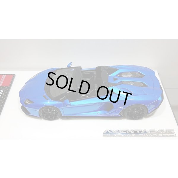 画像4: EIDOLON 1/43 Lamborghini Aventador LP780-4 Ultimae Roadster 2021 (Leirion Wheel) Blue Towerette / Blue Nesance  Limited 100 pcs. (4)