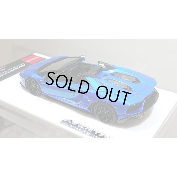 画像12: EIDOLON 1/43 Lamborghini Aventador LP780-4 Ultimae Roadster 2021 (Leirion Wheel) Blue Towerette / Blue Nesance  Limited 100 pcs. (12)