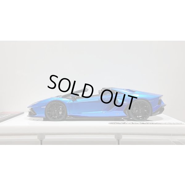 画像2: EIDOLON 1/43 Lamborghini Aventador LP780-4 Ultimae Roadster 2021 (Leirion Wheel) Blue Towerette / Blue Nesance  Limited 100 pcs. (2)