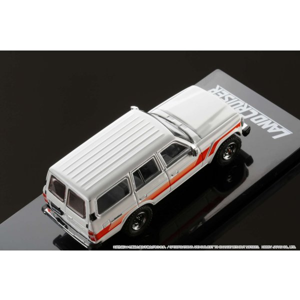 画像8: Hobby JAPAN 1/64 Toyota LANDCRUISER 60 GX 1988 / Optional side sticker White (8)