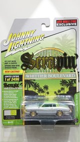 画像: JOHNNY LIGHTNING 1/64 1978 Chevy Monte Carlo Scrapin Silver / Ray Low Lime
