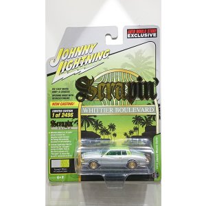 画像: JOHNNY LIGHTNING 1/64 1978 Chevy Monte Carlo Scrapin Silver / Ray Low Lime
