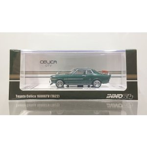 画像: INNO Models 1/64 Toyota Celica 1600 GTV (TA22) Green With Luggage