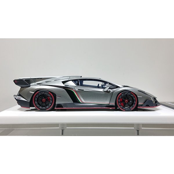 画像6: EIDOLON 1/43 Lamborghini Veneno 2013 Geneva Motor Show 2013 Metallic Gray / Red Accent (6)