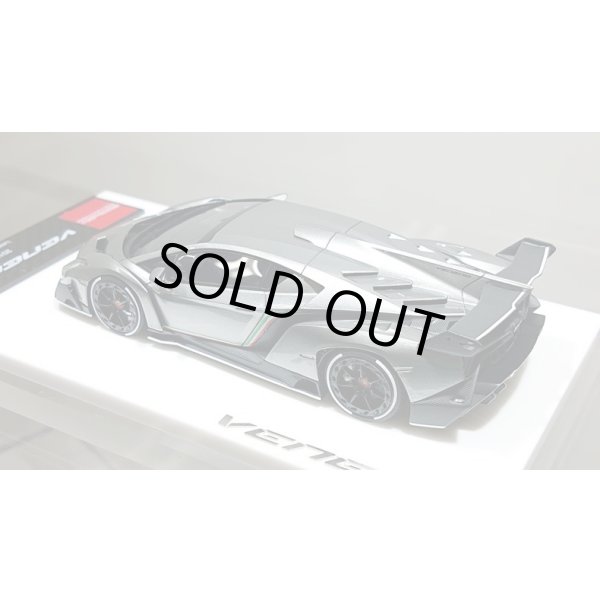 画像12: EIDOLON 1/43 Lamborghini Veneno 2013 Metallic Gray / White Accent Limited 80 pcs. (12)