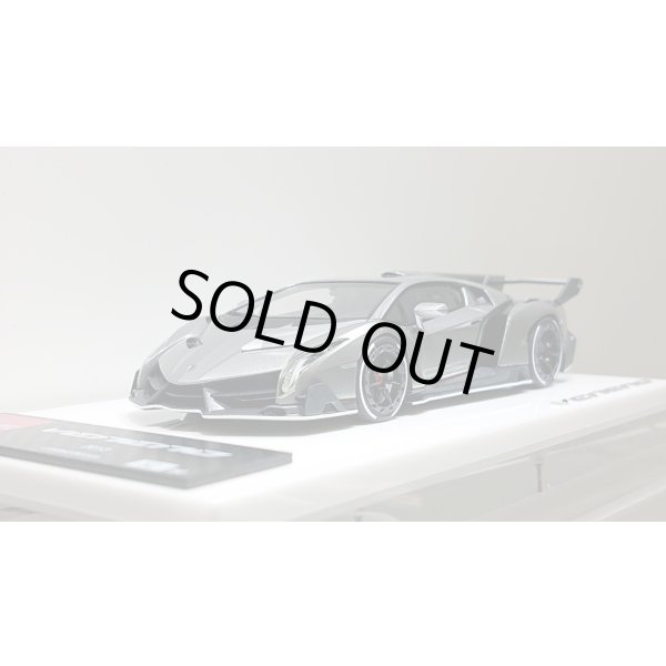 画像9: EIDOLON 1/43 Lamborghini Veneno 2013 Metallic Gray / White Accent Limited 80 pcs. (9)