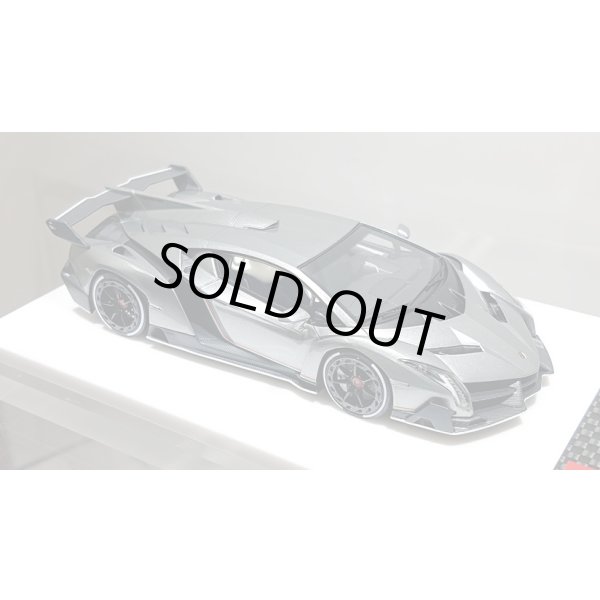 画像11: EIDOLON 1/43 Lamborghini Veneno 2013 Metallic Gray / White Accent Limited 80 pcs. (11)