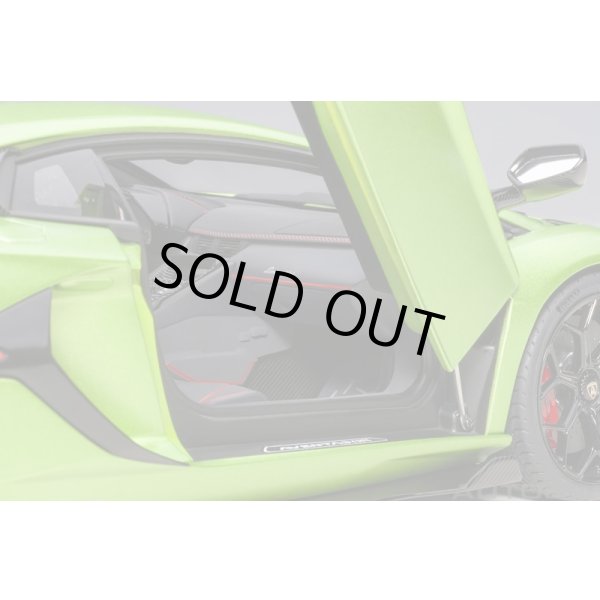 画像10: AUTOart 1/18 Lamborghini Aventador SVJ (Verde Alceo) (10)