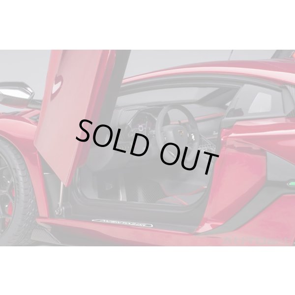 画像9: AUTOart 1/18 Lamborghini Aventador SVJ (Rosso Efesto) (9)
