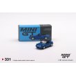 画像1: MINI GT 1/64 Mazda Miata MX-5 (NA) Mariner Blue Headlight Up (LHD) (1)