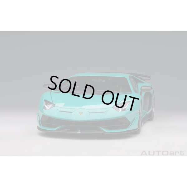 画像16: AUTOart 1/18 Lamborghini Aventador SVJ (Blu Glauco) (16)