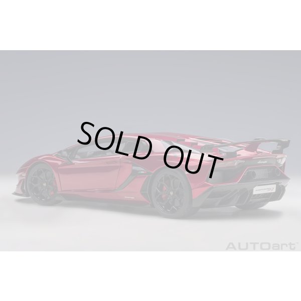 画像2: AUTOart 1/18 Lamborghini Aventador SVJ (Rosso Efesto) (2)