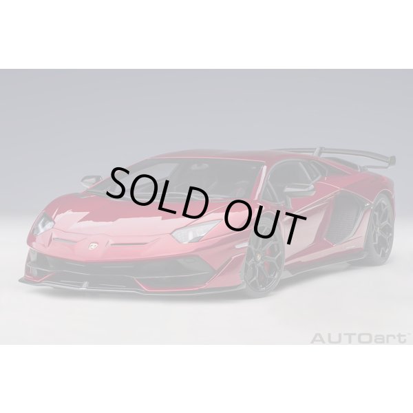 画像14: AUTOart 1/18 Lamborghini Aventador SVJ (Rosso Efesto) (14)