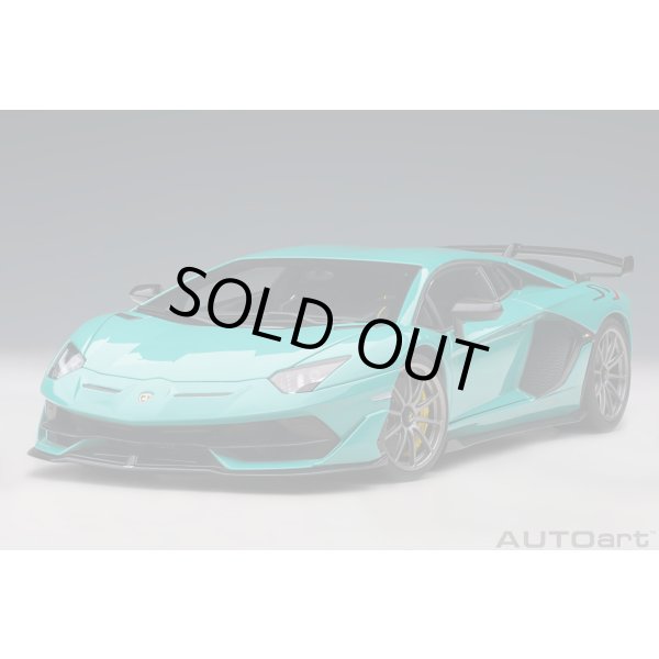 画像14: AUTOart 1/18 Lamborghini Aventador SVJ (Blu Glauco) (14)