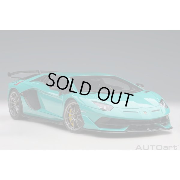 画像15: AUTOart 1/18 Lamborghini Aventador SVJ (Blu Glauco) (15)