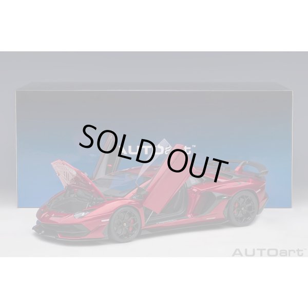 画像18: AUTOart 1/18 Lamborghini Aventador SVJ (Rosso Efesto) (18)