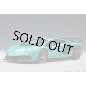 画像: AUTOart 1/18 Lamborghini Aventador SVJ (Blu Glauco)