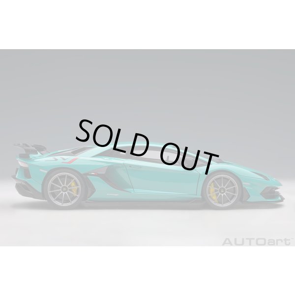 画像4: AUTOart 1/18 Lamborghini Aventador SVJ (Blu Glauco) (4)