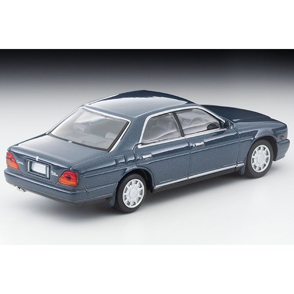 画像2: TOMYTEC 1/64 Limited Vintage NEO Nissan Cedric V30 Twin Cam Gran Turismo SV (Grayish Blue) '91 (2)