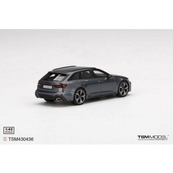 画像4: TSM MODEL 1/43 Audi RS 6 Avant Daytona Gray (4)