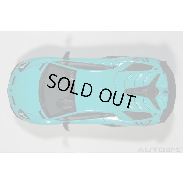 画像7: AUTOart 1/18 Lamborghini Aventador SVJ (Blu Glauco) (7)