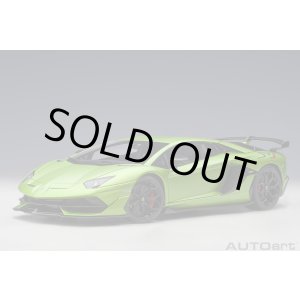 画像: AUTOart 1/18 Lamborghini Aventador SVJ (Verde Alceo)