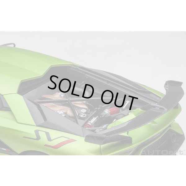 画像12: AUTOart 1/18 Lamborghini Aventador SVJ (Verde Alceo) (12)