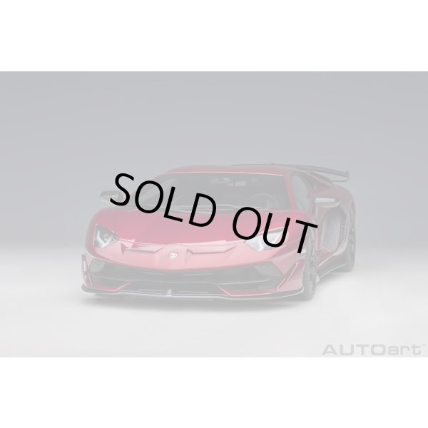 画像16: AUTOart 1/18 Lamborghini Aventador SVJ (Rosso Efesto) (16)