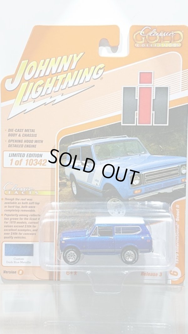 画像1: JOHNNY LIGHTNING 1/64 1979 International Scout Dark Blue (1)