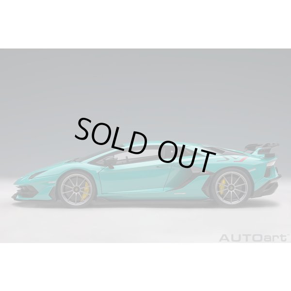 画像3: AUTOart 1/18 Lamborghini Aventador SVJ (Blu Glauco) (3)