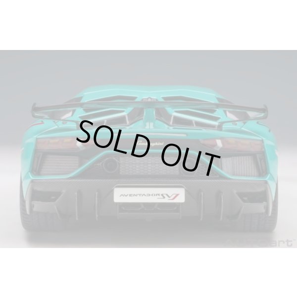 画像6: AUTOart 1/18 Lamborghini Aventador SVJ (Blu Glauco) (6)