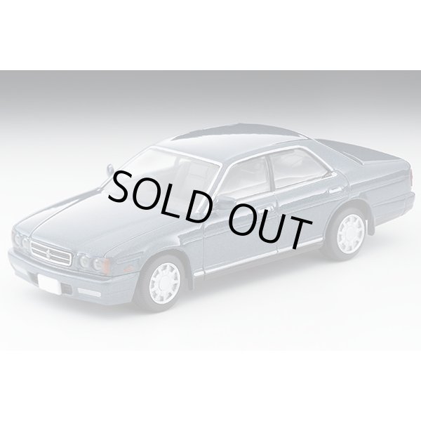 画像1: TOMYTEC 1/64 Limited Vintage NEO Nissan Cedric V30 Twin Cam Gran Turismo SV (Grayish Blue) '91 (1)