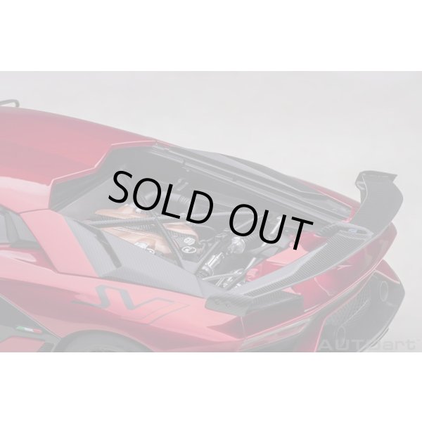画像12: AUTOart 1/18 Lamborghini Aventador SVJ (Rosso Efesto) (12)