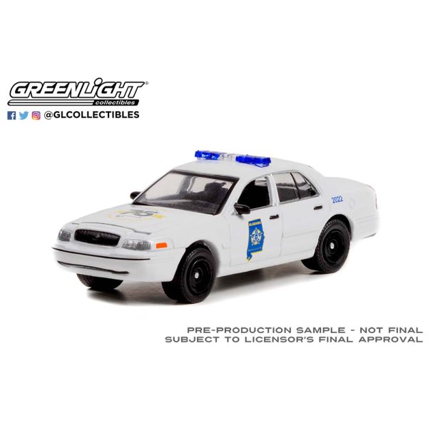 画像2: GREEN LiGHT 1/64 2008 Ford Crown Victoria Police Interceptor Alabama State Fraternal Order of Police 75th (2)