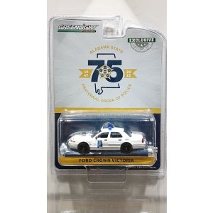 画像: GREEN LiGHT 1/64 2008 Ford Crown Victoria Police Interceptor Alabama State Fraternal Order of Police 75th