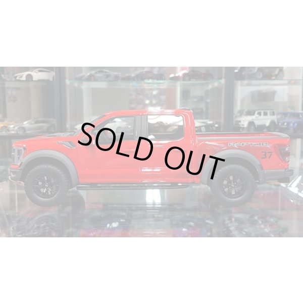 画像2: GT Spirit 1/18 Ford F-150 Raptor 2022 (Orange) (2)