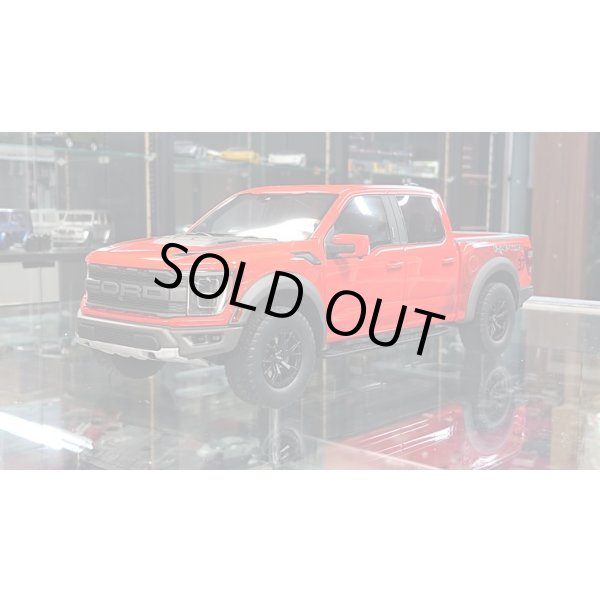 画像1: GT Spirit 1/18 Ford F-150 Raptor 2022 (Orange) (1)