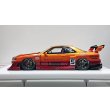 画像2: EIDOLON 1/43 LB-ER34 Super Silhouette SKYLINE Arancio Pearl / Vino Rosso Tow-tone color Limited 32 pcs. (2)