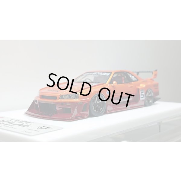 画像9: EIDOLON 1/43 LB-ER34 Super Silhouette SKYLINE Arancio Pearl / Vino Rosso Tow-tone color Limited 32 pcs. (9)