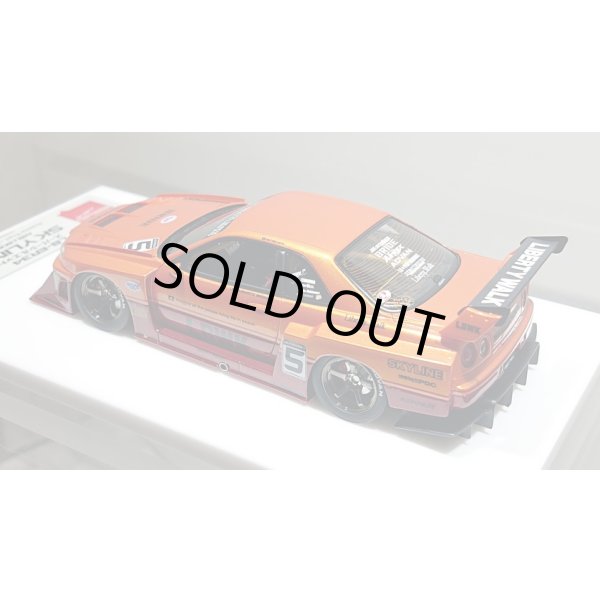 画像12: EIDOLON 1/43 LB-ER34 Super Silhouette SKYLINE Arancio Pearl / Vino Rosso Tow-tone color Limited 32 pcs. (12)