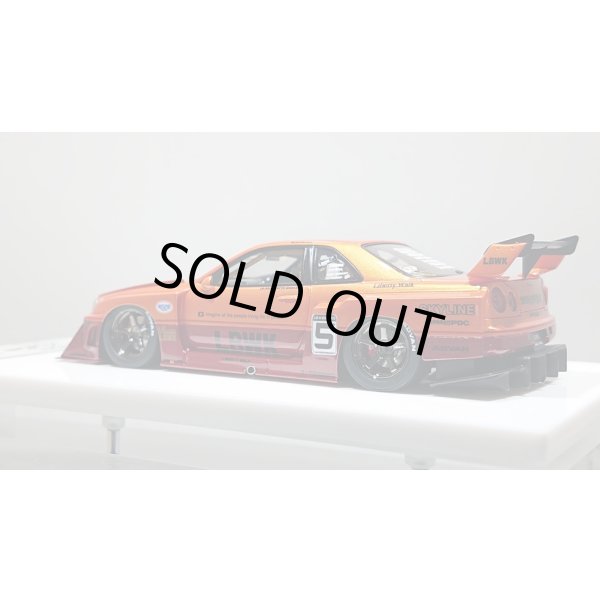画像3: EIDOLON 1/43 LB-ER34 Super Silhouette SKYLINE Arancio Pearl / Vino Rosso Tow-tone color Limited 32 pcs. (3)