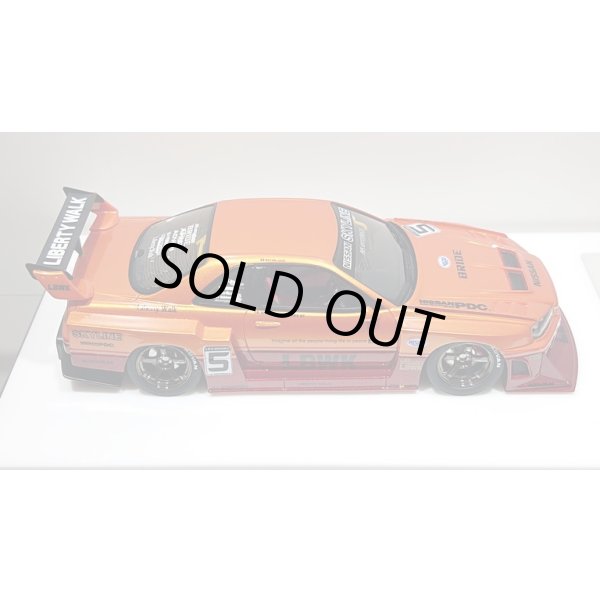 画像8: EIDOLON 1/43 LB-ER34 Super Silhouette SKYLINE Arancio Pearl / Vino Rosso Tow-tone color Limited 32 pcs. (8)