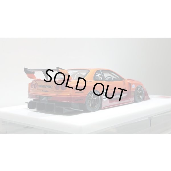 画像10: EIDOLON 1/43 LB-ER34 Super Silhouette SKYLINE Arancio Pearl / Vino Rosso Tow-tone color Limited 32 pcs. (10)