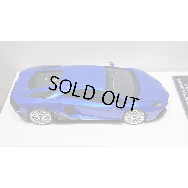 画像8: EIDOLON 1/43 Lamborghini Aventador LP780-4 Ultimae 2021 (Dianthus Wheel) Lobellia Blue Limited 32 pcs. (8)