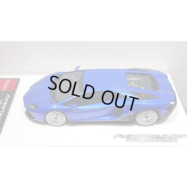 画像4: EIDOLON 1/43 Lamborghini Aventador LP780-4 Ultimae 2021 (Dianthus Wheel) Lobellia Blue Limited 32 pcs. (4)